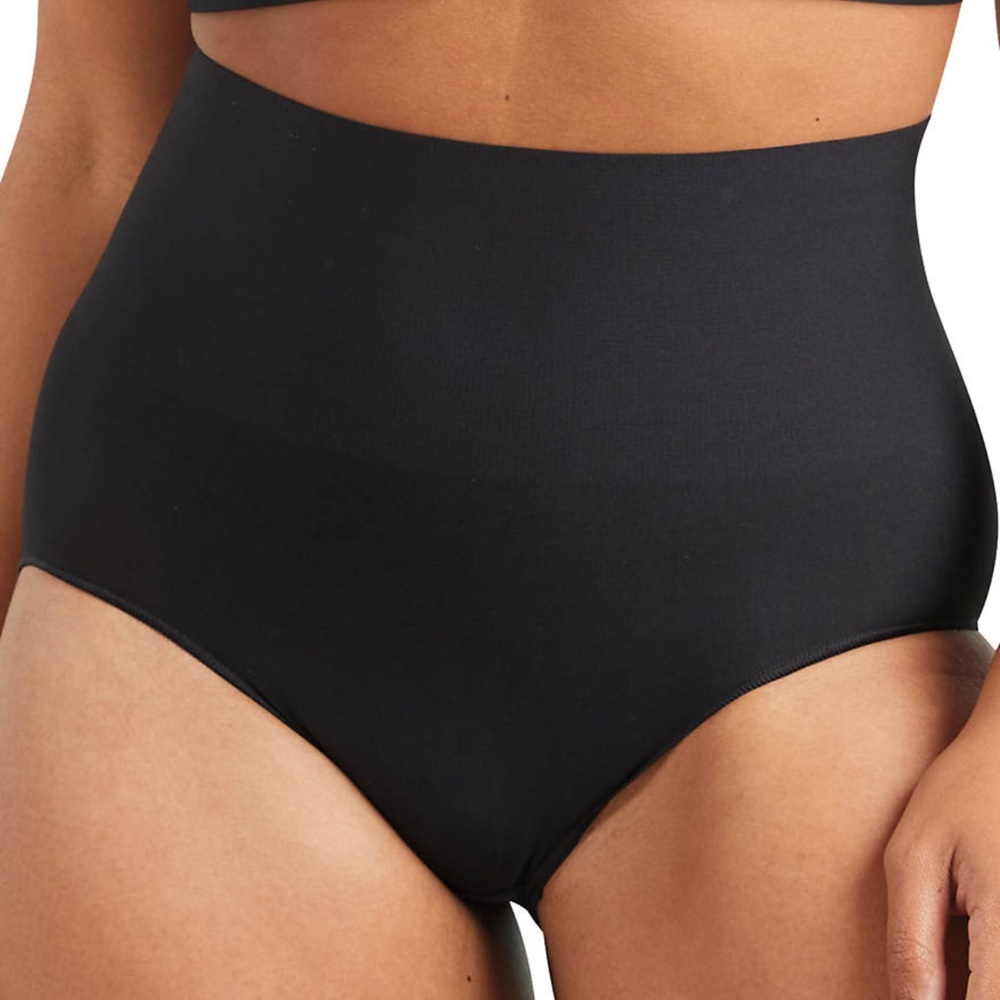 Maidenform Flexees Tame Your Tummy High Waist Brief Black XL